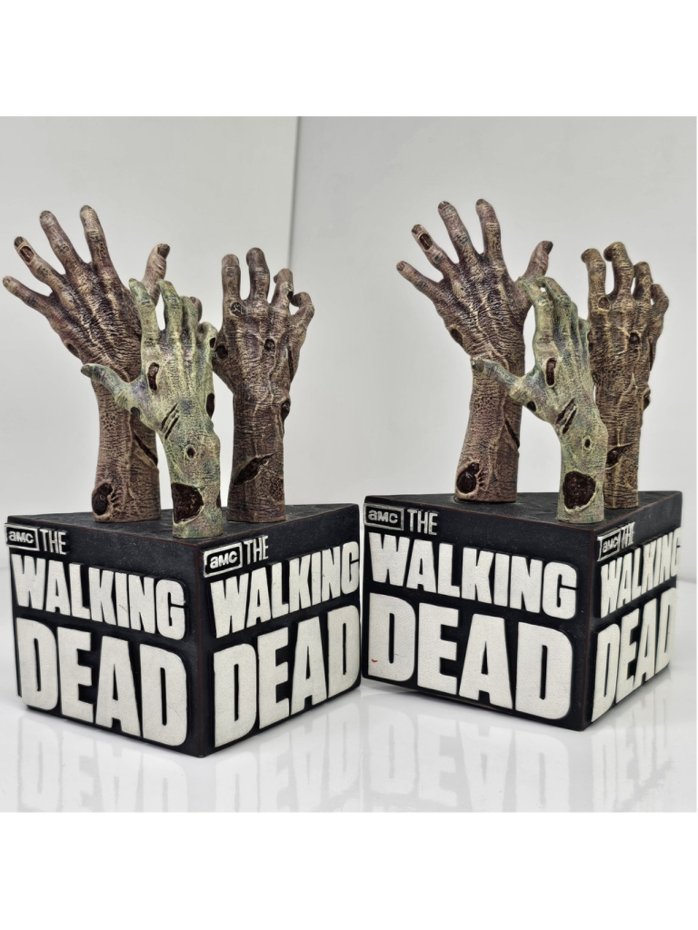 AMC the Walking Dead Bookends Set of 2 Zombie Arms Loot Crate Exclusive (No Box)